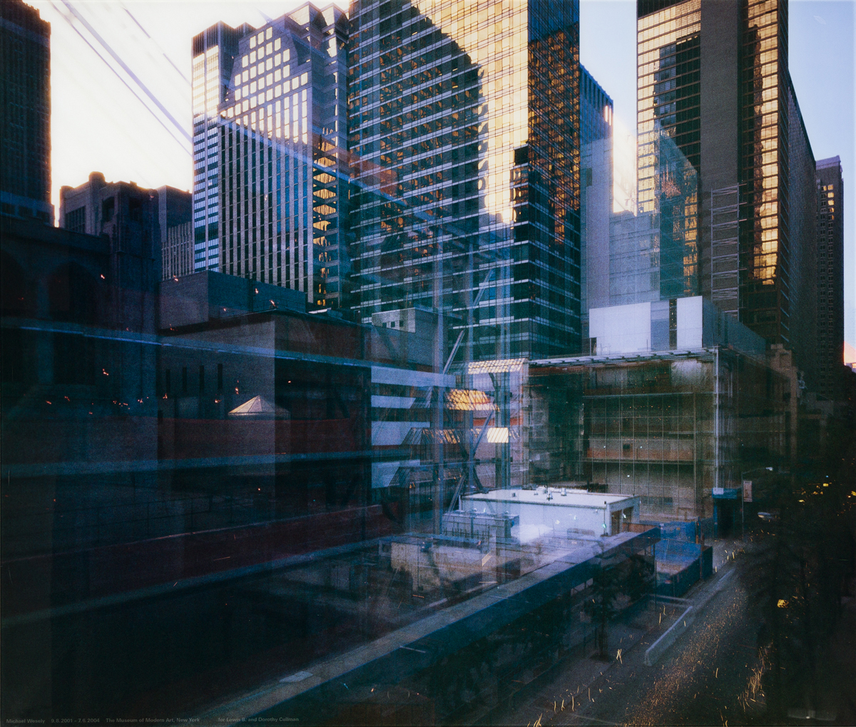 MICHAEL WESELY (1963- ) 9.8.2001-7.6.2004. The Museum of Modern Art, New York.